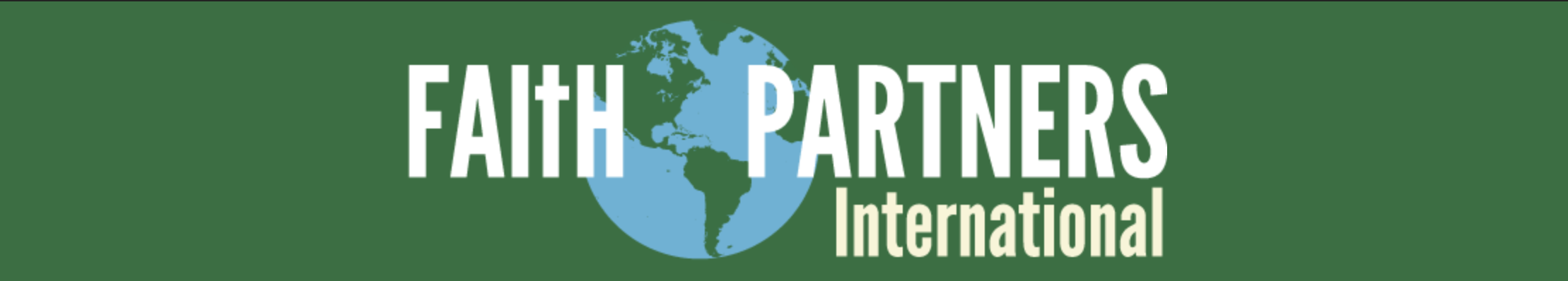 Faith Partners International logo banner